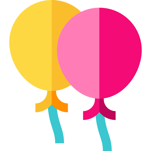 Balloons free icon