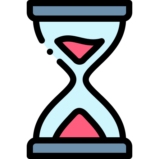 Reloj de arena - Iconos gratis de hora y fecha