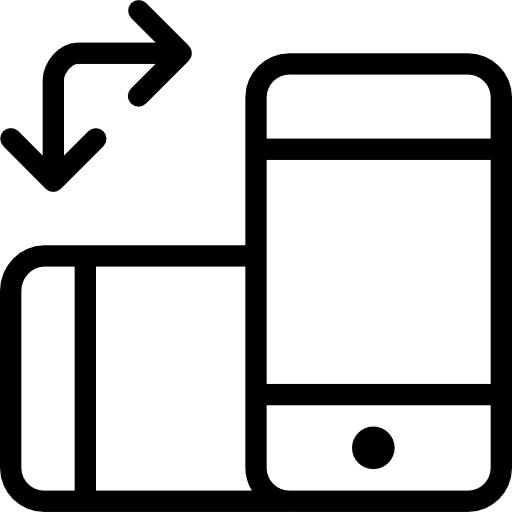 Smartphone Cursor creative Lineal icon