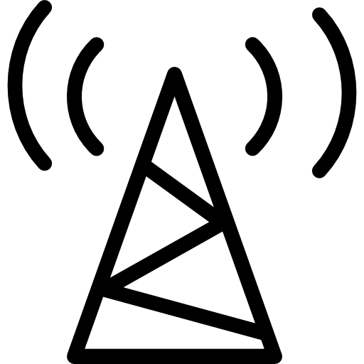 Electric tower Cursor creative Lineal icon