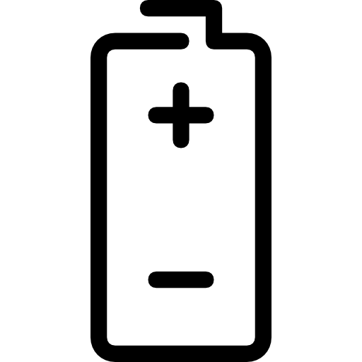 batería icono gratis