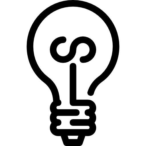 Light bulb Dimitriy Morilubov Lineal icon