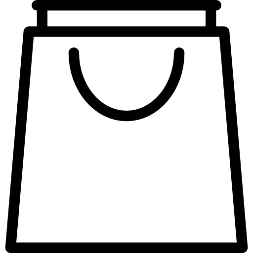 Shopping bag Cursor creative Lineal icon