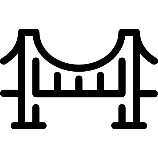 puente icono gratis