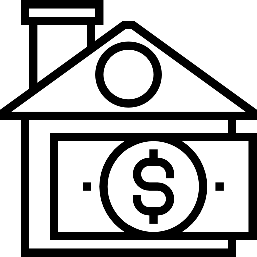 hipoteca grátis ícone