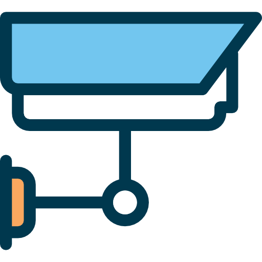 circuito cerrado de televisión icono gratis