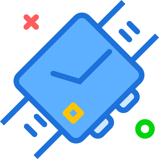 reloj de pulsera icono gratis