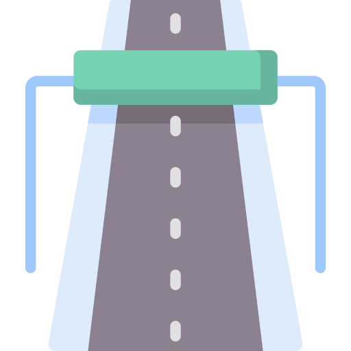 autopista icono gratis