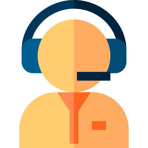 Call center agent free icon