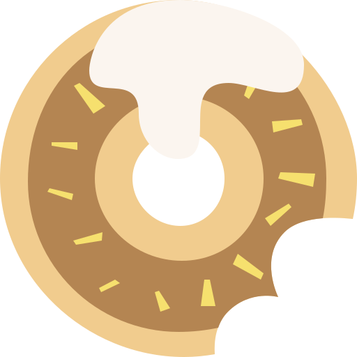 Пончик бесплатно иконка