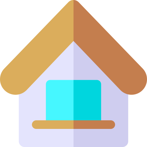 Home Basic Rounded Flat icon