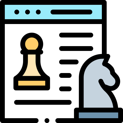 Jogo de xadrez - ícones de computador grátis