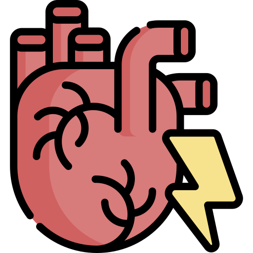Heart attack free icon