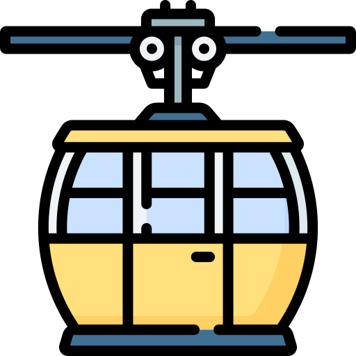 cabine do teleférico grátis ícone