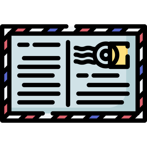 Postcard free icon Postcard free icon