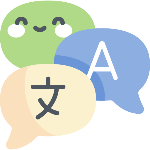 Languages Kawaii Flat Icon