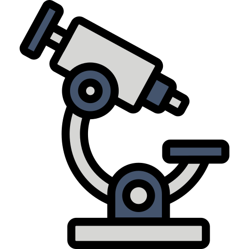 microscópio grátis ícone
