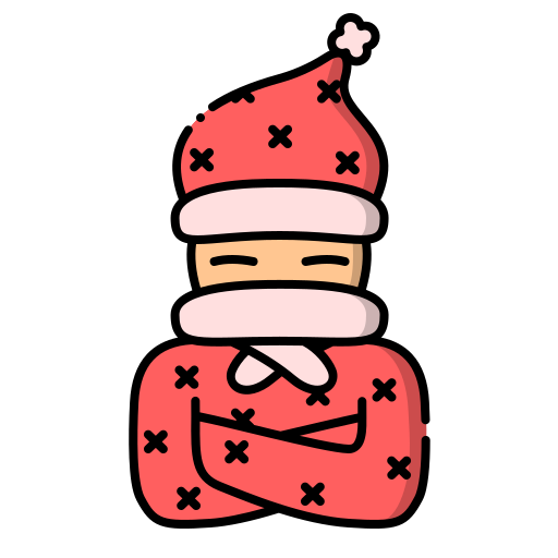 ropa de invierno icono gratis