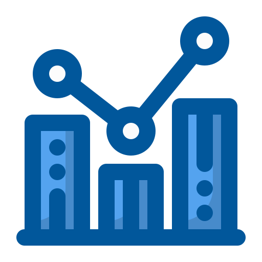 gráfico de barras icono gratis