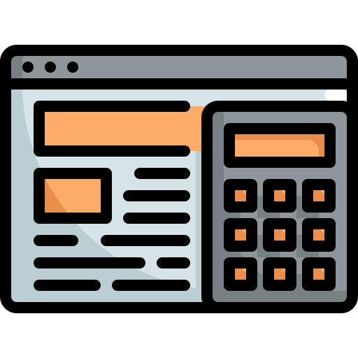 Calculator free icon Calculator free icon