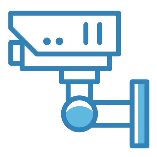 circuito cerrado de televisión icono gratis