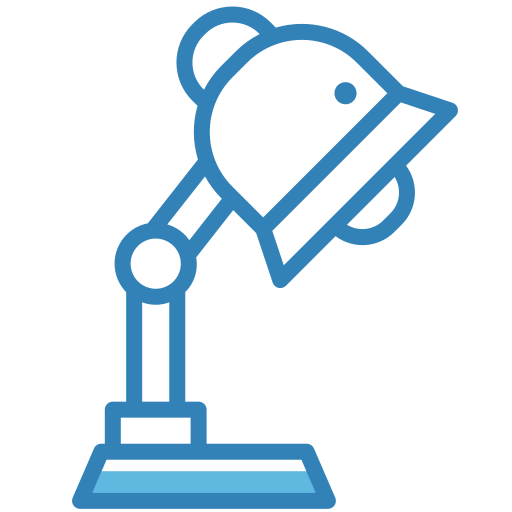 Desk lamp free icon Desk lamp free icon