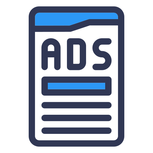 광고 무료 아이콘