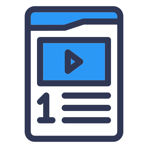 trending video icono gratis