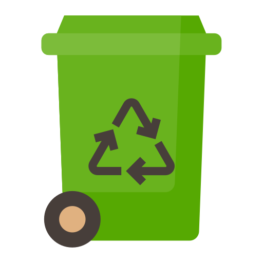 papelera de reciclaje icono gratis