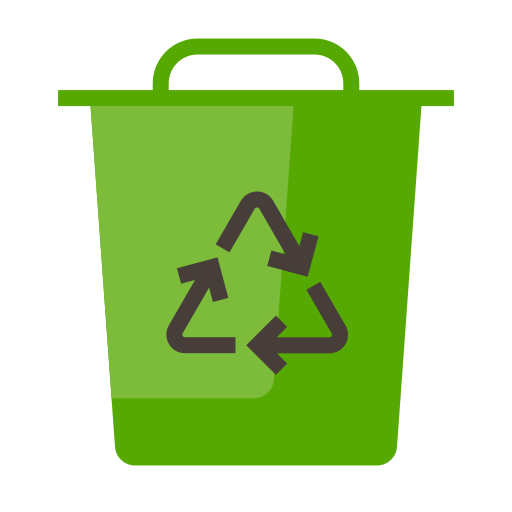 papelera de reciclaje icono gratis