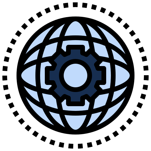 en todo el mundo icono gratis