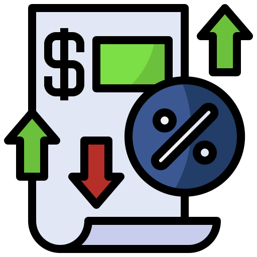 porcentaje icono gratis