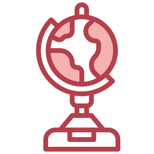 geografía icono gratis