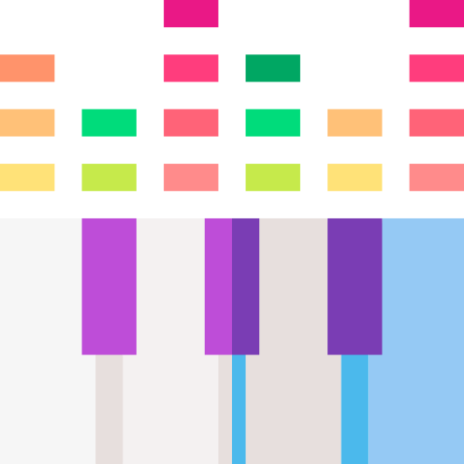 piano icono gratis