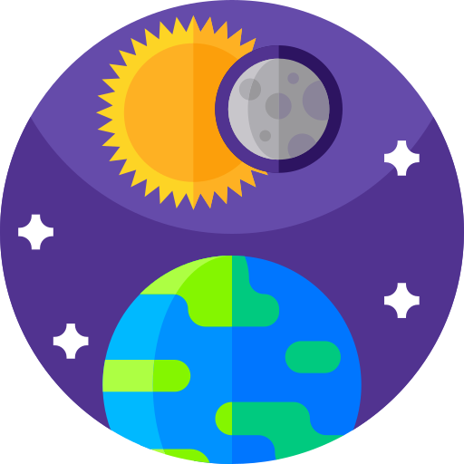 Eclipse Geometric Flat Circular Flat icon