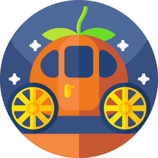 carro de calabaza icono gratis