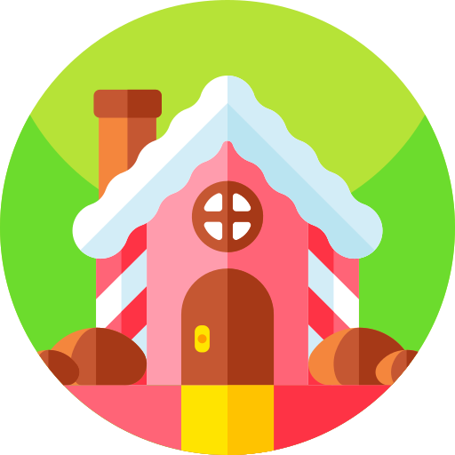 Пряничный домик бесплатно иконка Пряничный домик бесплатно иконка