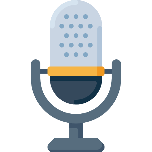 Microphone Dimitriy Morilubov Flat icon