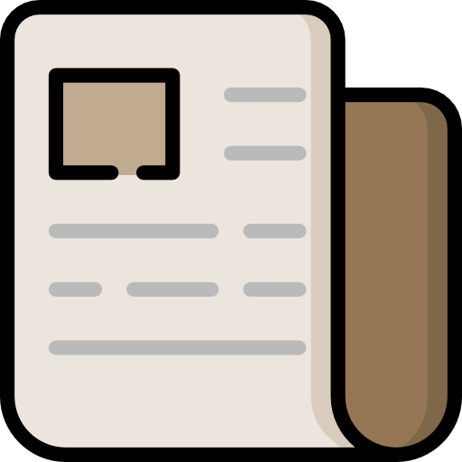 periódico icono gratis