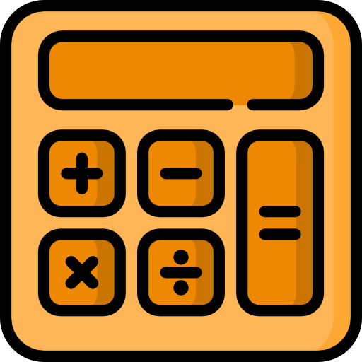 Calculator Special Lineal color icon