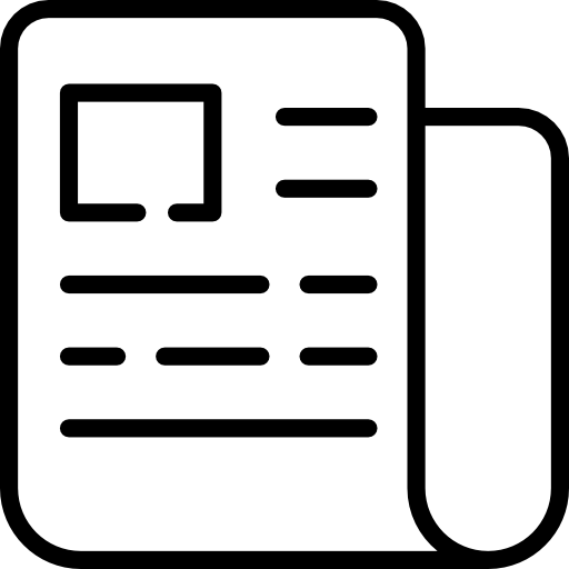 periódico icono gratis