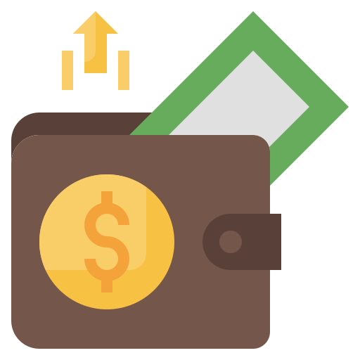 billetera icono gratis