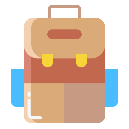 Backpack free icon Backpack free icon