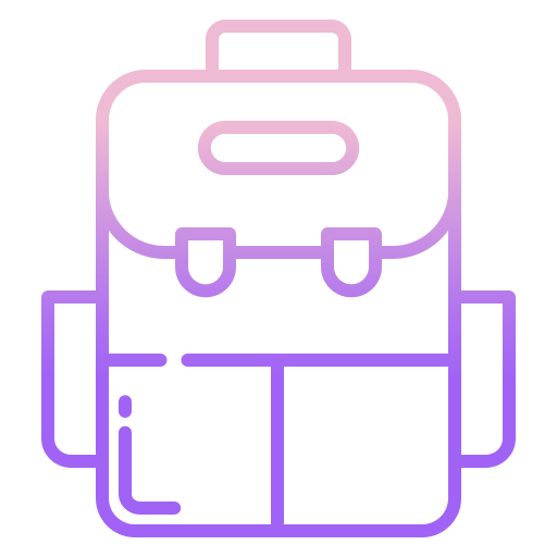 Backpack free icon
