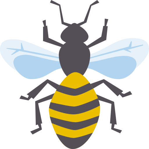 abeja icono gratis