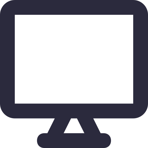 monitor de tv icono gratis