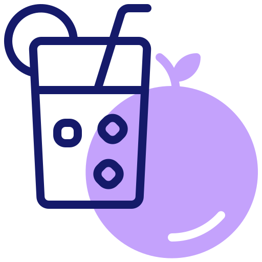 zumo de naranja icono gratis