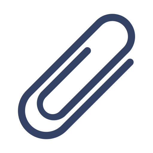 Paper clip free icon
