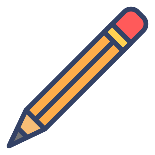 Pencil free icon
