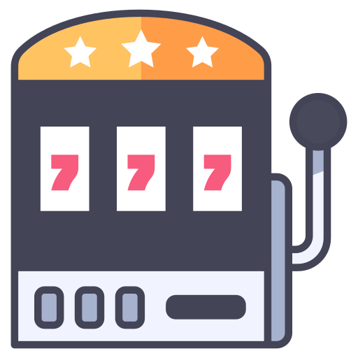 Slot Machine Maxicons Lineal Color Icon